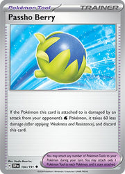 Passho Berry (184/191) [Scarlet & Violet: Surging Sparks]