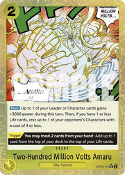 Two-Hundred Million Volts Amaru (Textured Foil) [Premium Booster -The Best-]