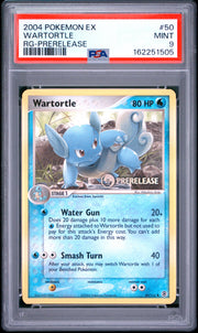 Wartortle Rg-Prerelease Pokemon Ex Fire Red & Leaf Green 50 NM PSA 9