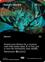 Nature's Rhythm (Borderless) [Tarkir: Dragonstorm]