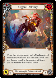 Urgent Delivery (Red) [DYN107] (Dynasty)  Rainbow Foil