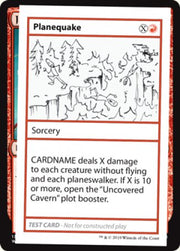 Planequake (2021 Edition) [Mystery Booster Playtest Cards]