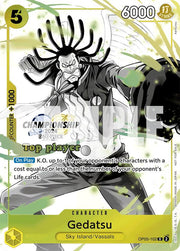 Gedatsu (Championship 2024 Top Player Pack Vol. 2) [One Piece Promotion Cards]