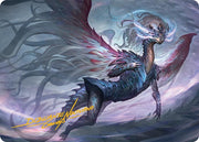 Shiko, Paragon of the Way Art Card (37/54) (Gold-Stamped Signature) [Tarkir: Dragonstorm Art Series]