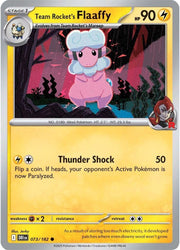 Team Rocket's Flaaffy (073/182) [Scarlet & Violet: Destined Rivals]