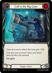 Call in the Big Guns (Yellow) [SEA121] (High Seas)  Rainbow Foil
