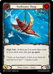 Swiftwater Sloop (Yellow) [SEA167] (High Seas)  Rainbow Foil