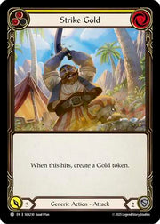 Strike Gold (Yellow) [SEA230] (High Seas)  Rainbow Foil