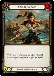 Scar for a Scar (Red) [AGB012] (Armory Deck: Gravy Bones)
