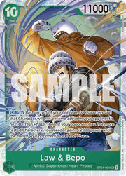 Law & Bepo [Starter Deck: GREEN Jewelry Bonney]