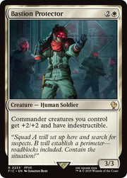 Bastion Protector (Surge Foil) [FINAL FANTASY Commander]