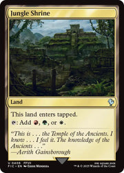 Jungle Shrine (Surge Foil) [FINAL FANTASY Commander]