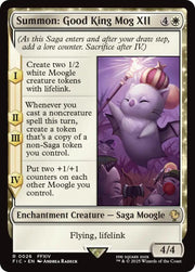Summon: Good King Mog XII (Surge Foil) [FINAL FANTASY Commander]