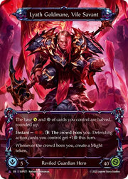 Lyath Goldmane, Vile Savant (Marvel) [SUP071] (Super Slam)  Cold Foil