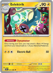 Eelektrik (031/086) [Scarlet & Violet: Black Bolt]