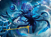 Illvoi Galeblade Art Card (Gold-Stamped Signature) [Edge of Eternities Art Series]