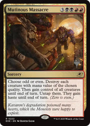 Mutinous Massacre (Promo Pack) [Edge of Eternities Promo Pack]
