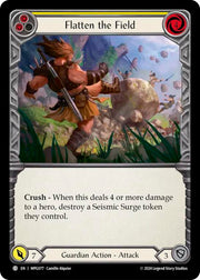 Flatten the Field (Yellow) [MPG077] (Mastery Pack Guardian)