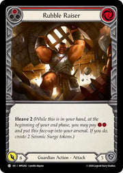 Rubble Raiser (Red) [MPG082] (Mastery Pack Guardian)