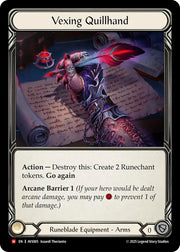 Vexing Quillhand [AVS005] (Armory Deck: Legends Viserai)