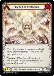 Herald of Protection (Yellow) [APR012] (Armory Deck: Legends Prism)