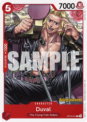 Duval [Legacy of the Master Release Event Cards]
