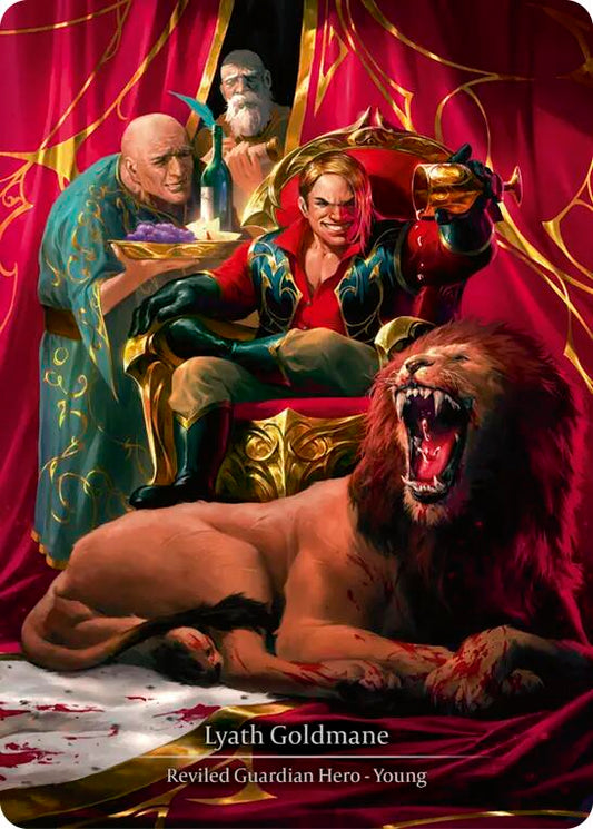 Lyath Goldmane (Marvel Cold Foil) [SUP072] (Super Slam)  Cold Foil