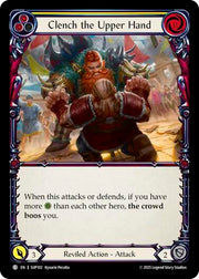 Clench the Upper Hand (Yellow) [SUP102] (Super Slam)  Rainbow Foil