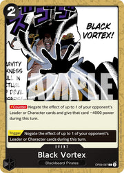 Black Vortex (Reprint) [Premium Booster -The Best- Vol. 2]