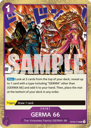 GERMA 66 (Pirate Foil) [Premium Booster -The Best- Vol. 2]