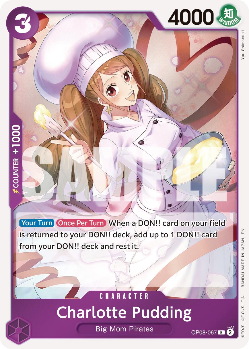 Charlotte Pudding (OP08-067) (Reprint) [Premium Booster -The Best- Vol. 2]