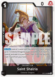 Saint Shalria [Carrying On His Will]