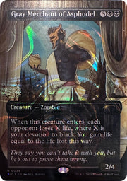 Gray Merchant of Asphodel (Halo Foil) [Secret Lair Countdown Kit]