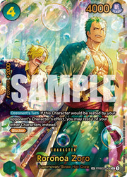 Roronoa Zoro (PRB02-006) (SP) (Alternate Art) [The Azure Sea's Seven]