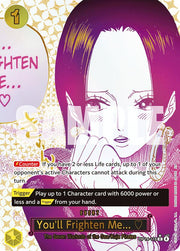 You'll Frighten Me... (Alternate Art) [The Azure Sea's Seven]