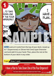 I Have a Plan to Take Down One of the Four Emperors!! [The Azure Sea's Seven]