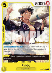 Rindo [The Azure Sea's Seven Release Event Cards]