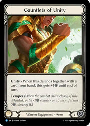 Gauntlets of Unity [PEN046] (Compendium of Rathe)  Cold Foil