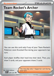 Team Rocket's Archer (201/217) [Mega Evolution: Ascended Heroes]