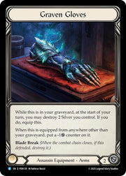 Graven Gloves [PEN139] (Compendium of Rathe)  Cold Foil