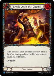 Break Open The Chests (Yellow) (Rainbow Foil) [PEN170] (Compendium of Rathe)  Rainbow Foil
