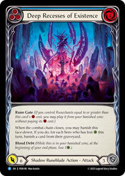 Deep Recesses Of Existence (Blue) (Rainbow Foil) [PEN190] (Compendium of Rathe)  Rainbow Foil