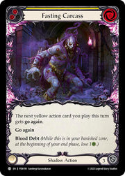 Fasting Carcass (Yellow) (Rainbow Foil) [PEN199] (Compendium of Rathe)  Rainbow Foil