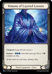 Kimono Of Layered Lessons [PEN266] (Compendium of Rathe)  Cold Foil