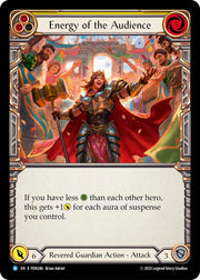 Energy Of The Audience (Yellow) (Rainbow Foil) [PEN286] (Compendium of Rathe)  Rainbow Foil