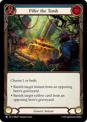 Pilfer The Tomb (Blue) (Rainbow Foil) [PEN329] (Compendium of Rathe)  Rainbow Foil