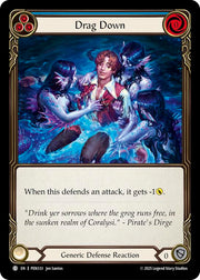 Drag Down (Blue) (Regular) [PEN333] (Compendium of Rathe)