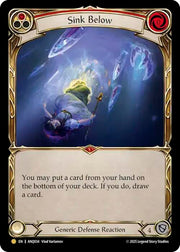 Sink Below (Red) (Gold) [ANQ034] (Compendium of Rathe - Antiquity Pack)