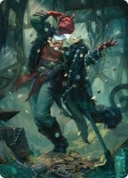 Tibalt, Cosmic Impostor Art Card [Kaldheim Art Series]