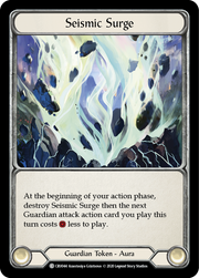 Seismic Surge [CRU044] (Crucible of War)  1st Edition Rainbow Foil